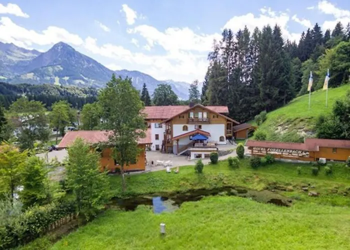 Und Apartements Im Forellenbach Hotel Fischen im Allgaeu